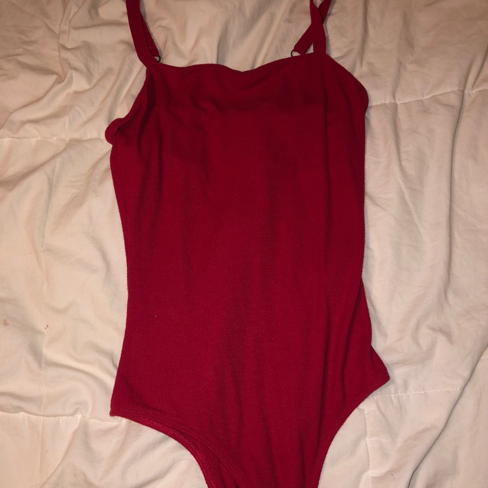 Hollister Red Body Suite